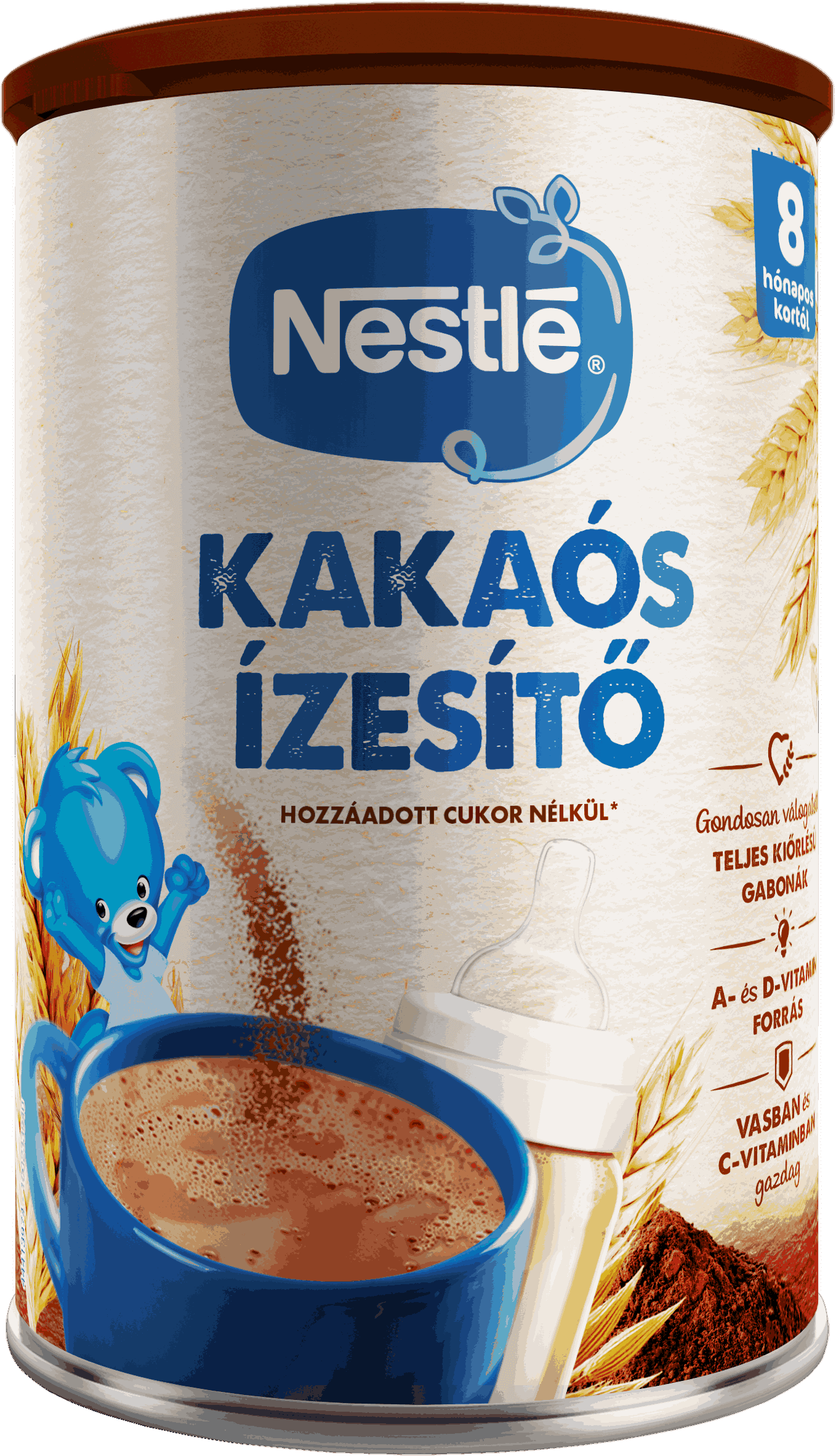NESTLÉ Kakaós ízesítő, kakaós gabona alapú ízesítő italpor 