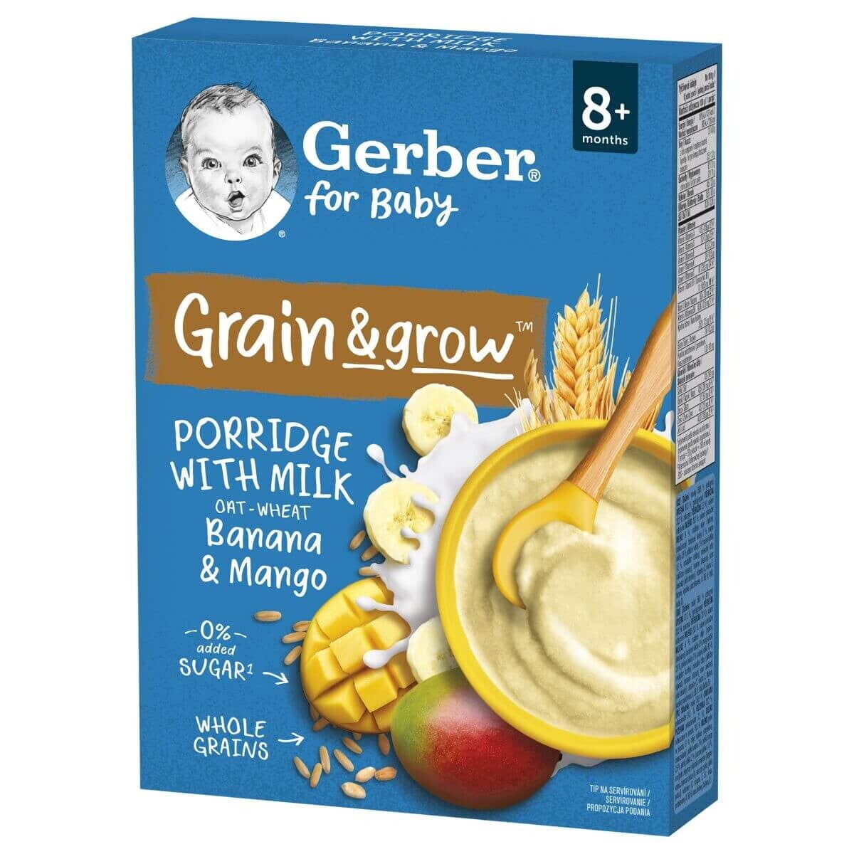 Gerber banános-mangós tejpép
