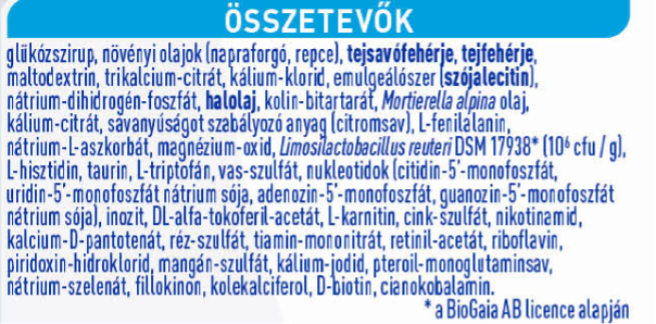 Expertpro HA Laktózmentes összetevők