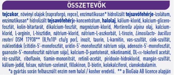 Expertpro HA1 összetevők