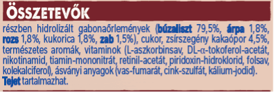 NESTLÉ Kakaós ízesítő, kakaós gabona alapú ízesítő italpor