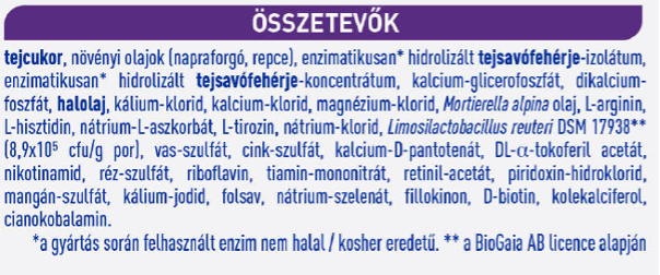 Összetevők