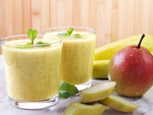 Körtés-banános smoothie