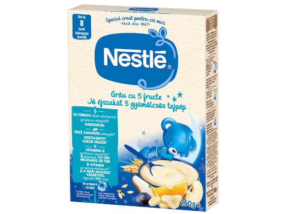 Nestlé Jó éjszakát 5 gyümölcsös tejpép
