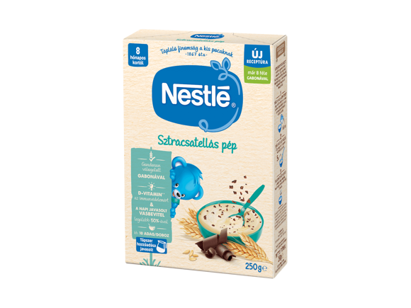 Nestlé Sztracsatellás pép – glutén és tejtartalmú gabonapép