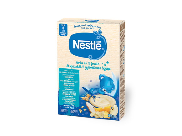 NESTLÉ Jó éjszakát 5 gyümölcsös tejpép