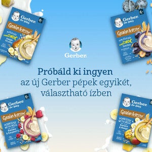 Próbáld ki az új Gerber pépek egyikét!