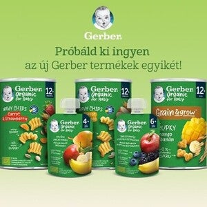 Próbáld ki az új Gerber termékek egyikét!
