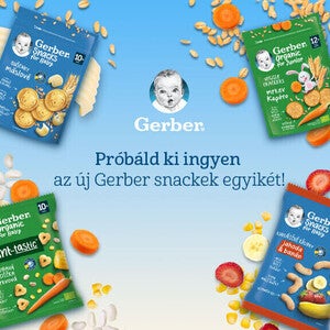 Próbáld ki az új Gerber snackek egyikét!
