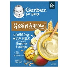 Gerber banános-mangós tejpép