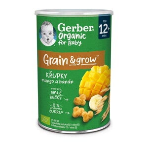 Gerber bio mangós-banános gabonasnack