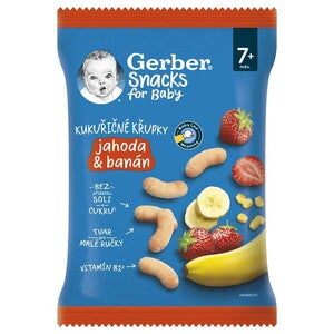 Gerber epres-banános kukoricasnack