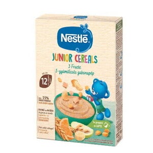 NESTLÉ Junior 3-gyümölcsös gabonapép