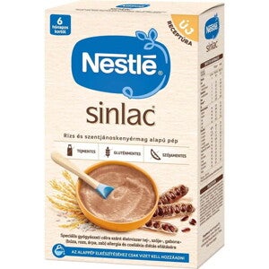 SINLAC rizs és szentjánoskenyérmag alapú pép