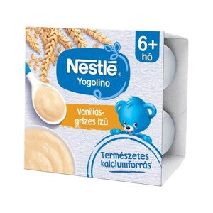 A NESTLÉ vaníliás ízű, grízes babapuding kiváló választás tízóraira, uzsonnára vagy desszertnek. Fogyasztása hozzájárul az ajánlott napi tej és tejtermék beviteléhez. 