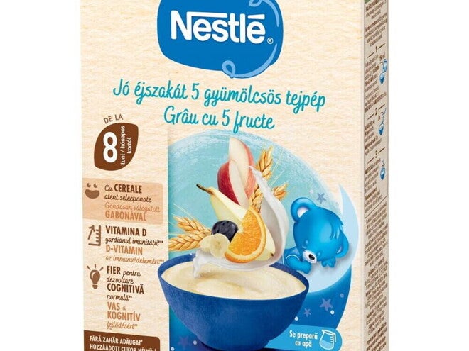 Nestlé Jó éjszakát 5 gyümölcsös tejpép