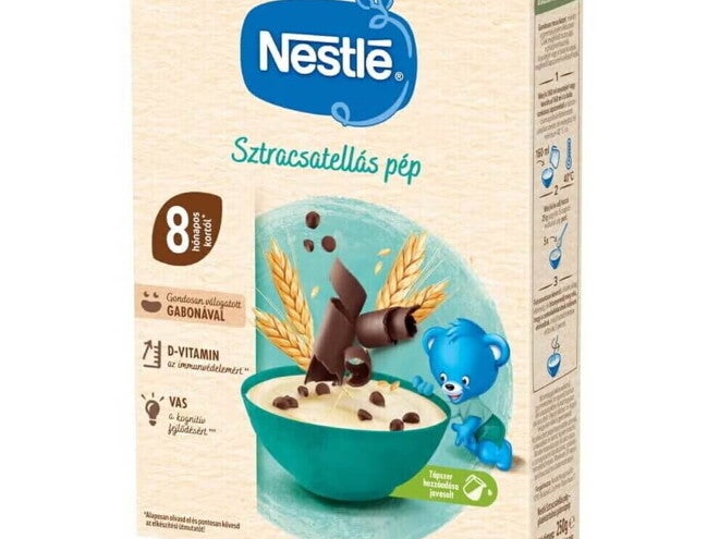 NESTLÉ Sztracsatellás pép - gluténtartalmú gabonapép