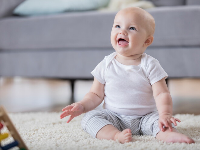 A hat hónapos baba fejlődése A hat hónapos baba fejlődése