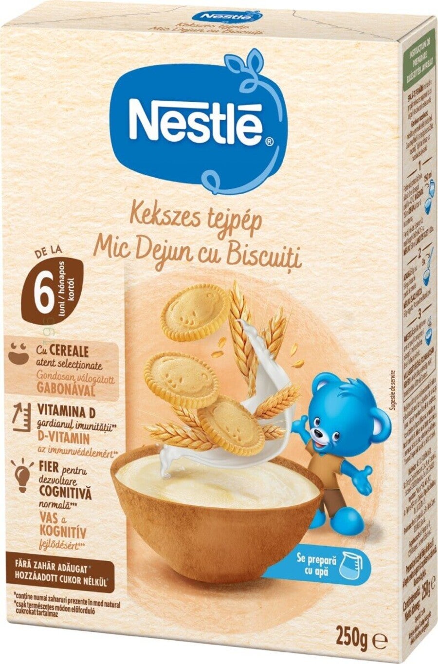Kekszes tejpép