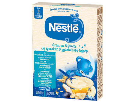 Nestlé Jó éjszakát 5 gyümölcsös tejpép Nestlé Jó éjszakát 5 gyümölcsös tejpép