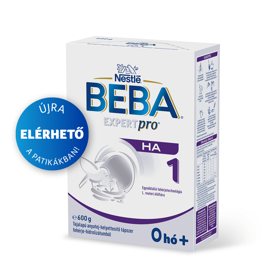 BEBA EXPERTpro HA 1 újra elérhető