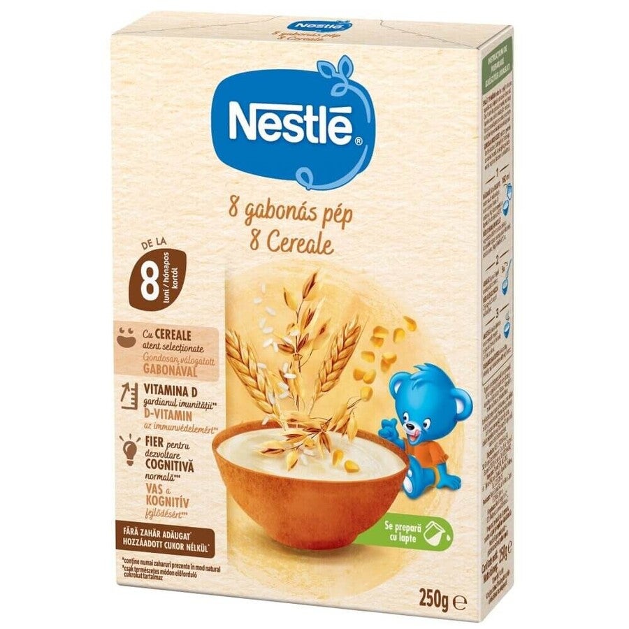 NESTLÉ 8 gabonás pép