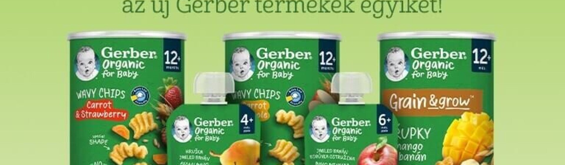Próbáld ki az új Gerber termékek egyikét!
