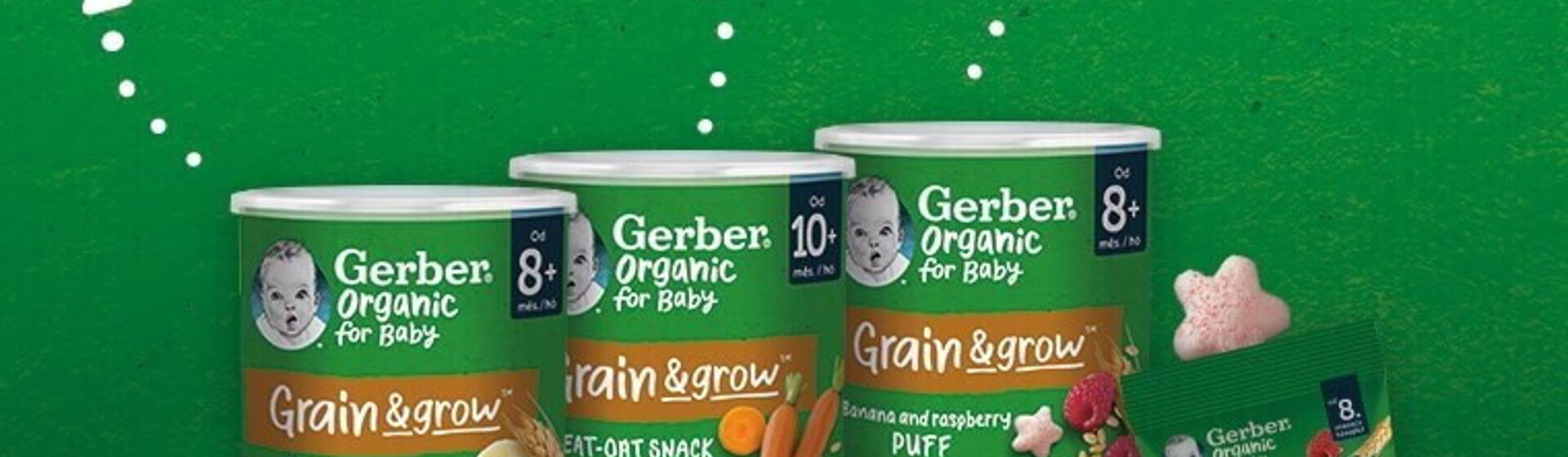 Gerber snackek Gerber snackek