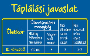 Lactogen3 Vaníliás táplálás Lactogen3 Vaníliás táplálás