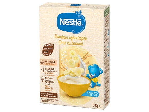 Nestlé banános tejberizspép Nestlé banános tejberizspép